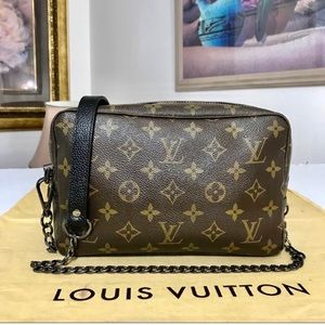 Louis Vuitton Brown Monogram Crossbody Bag